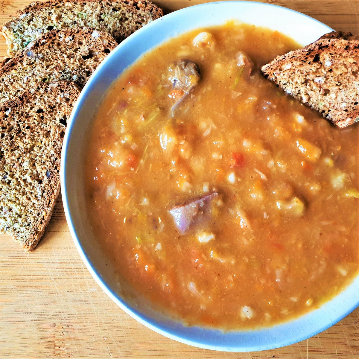 Beef and Vegetable Lentil Soup