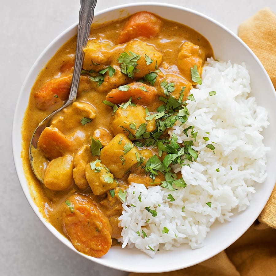 Chicken and Veg Tikka Masala with basmati - 500g