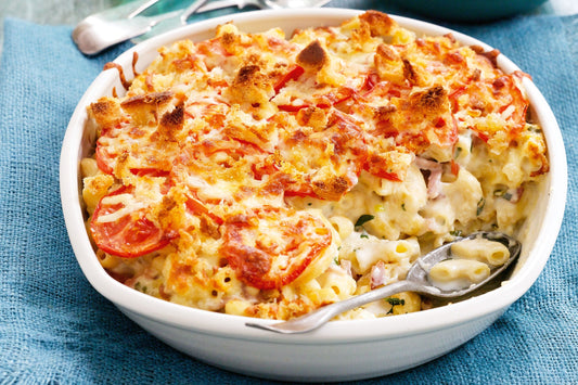 Three Cheese Macaroni with Bacon and Tomato - 1Kg