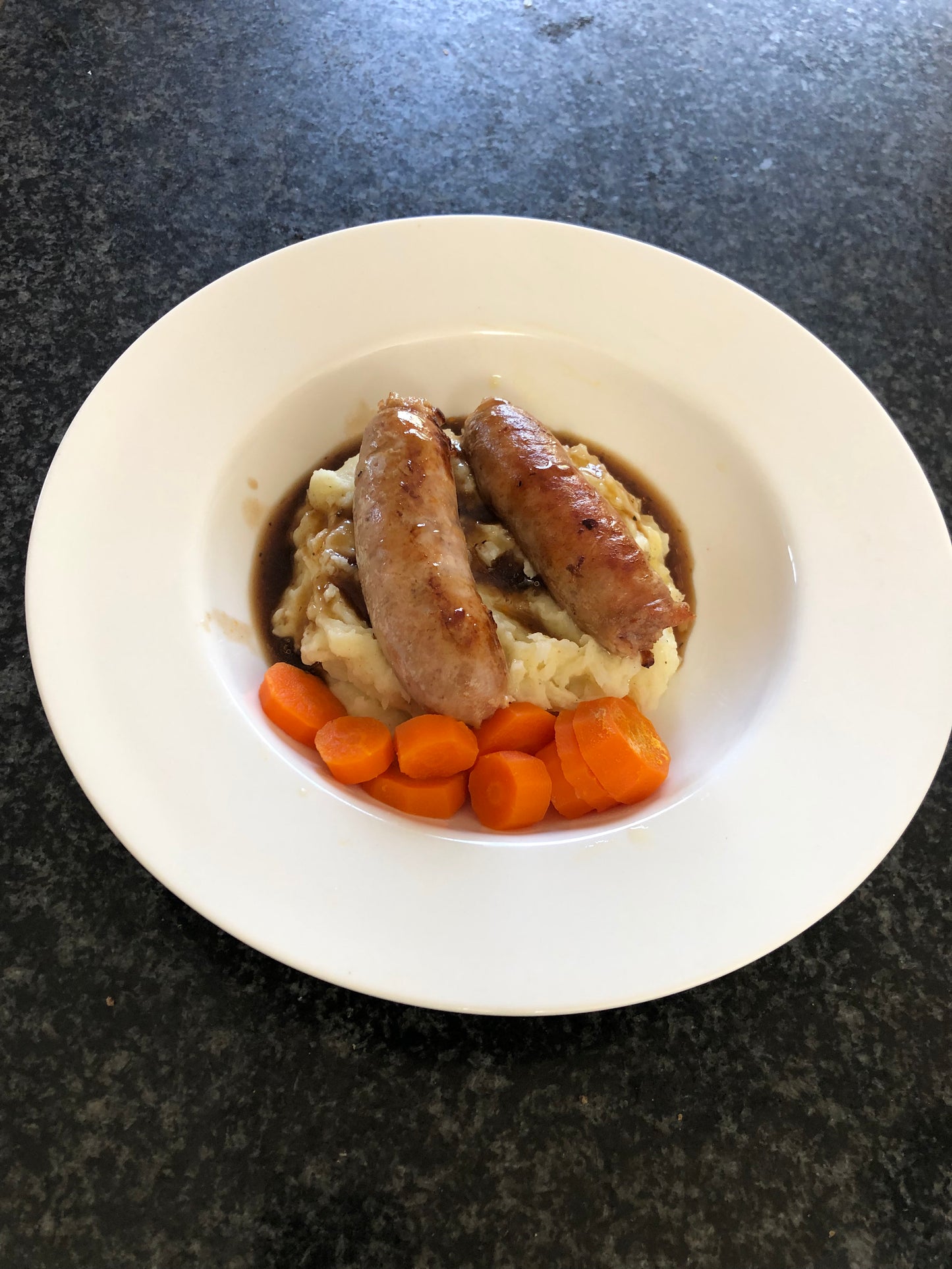 Bangers and mash