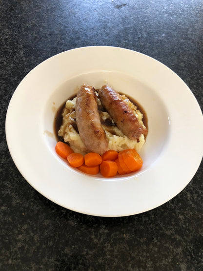 Bangers and mash
